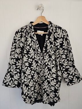 Anthropologie Applique Popover Tunic